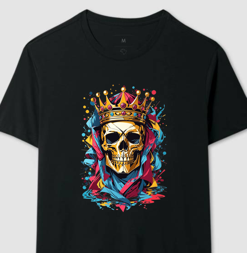 Camiseta Shadow Skull - Qualidade Reserva