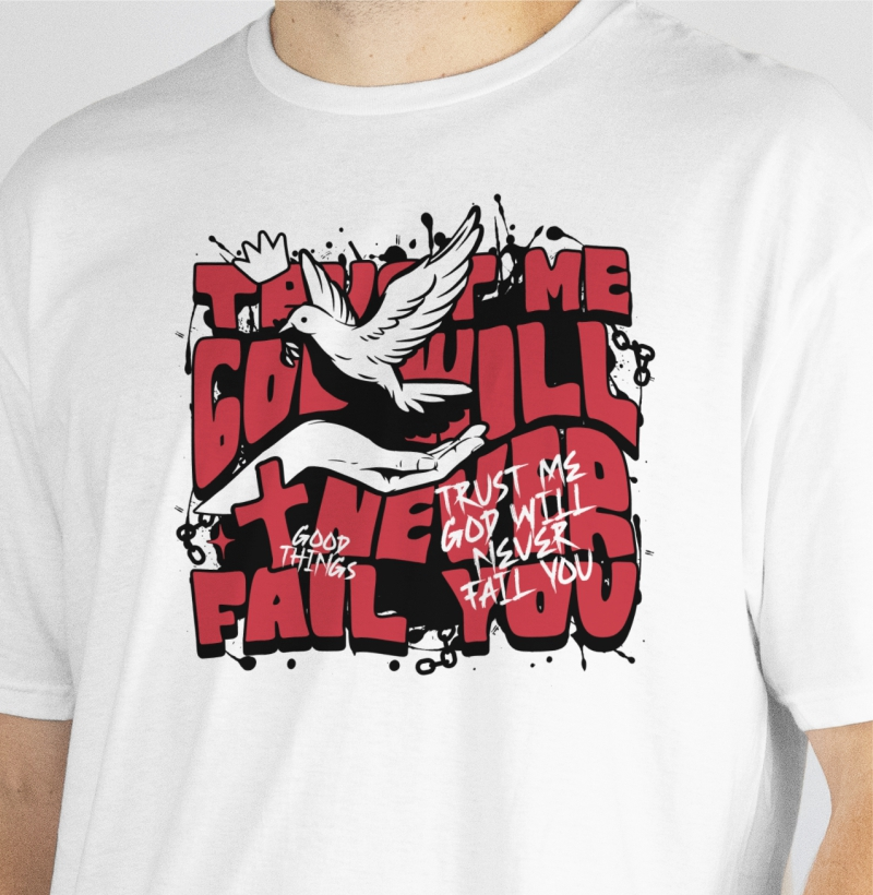 Camiseta trust me God