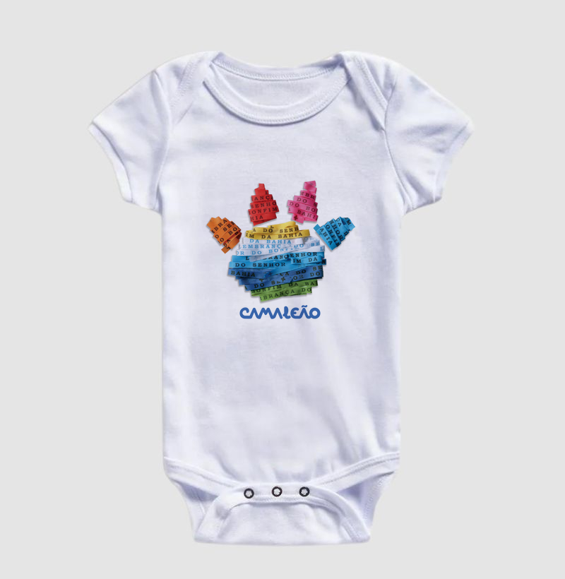 Body Infantil Camaleão Senhor do Bonfim