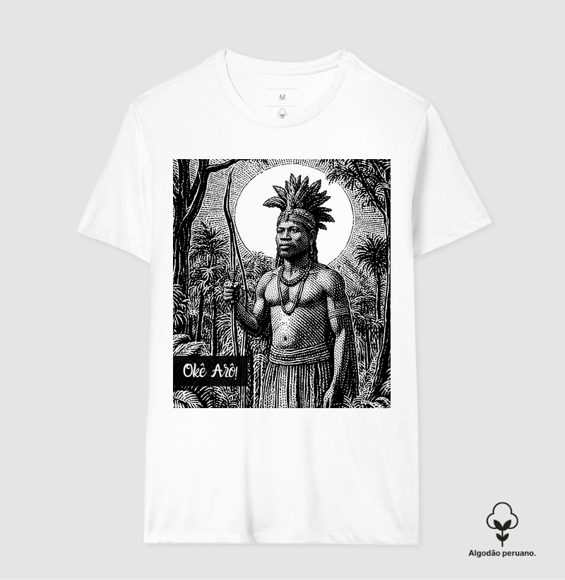 Camiseta - Oxóssi - Desenho 2