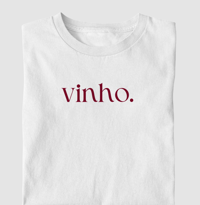 Camiseta Vinho.
