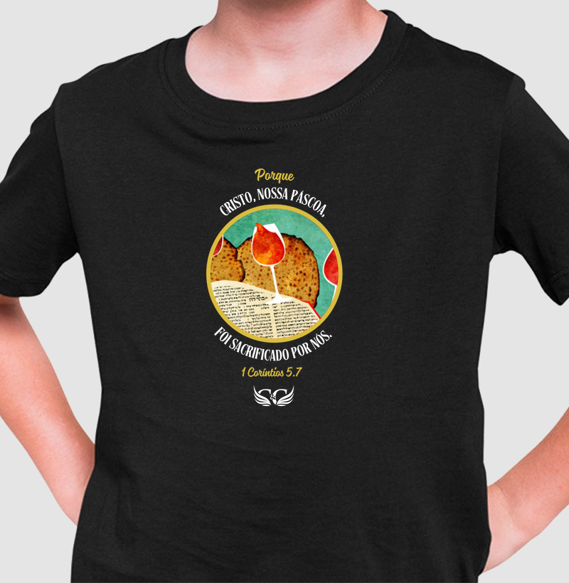 Camiseta Cristo nossa Páscoa