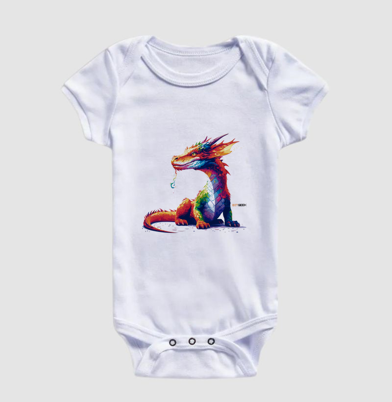 Body Infantil Fúria Cromática