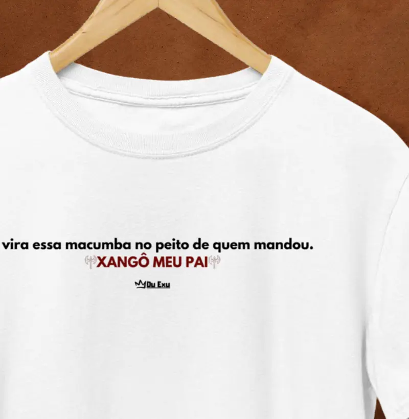 E VIRA ESSA MACUMBA NO PEITO DE QUEM MANDOU