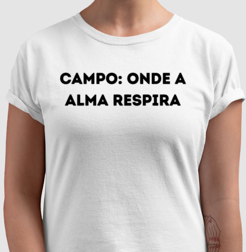 camiseta mulher produtora