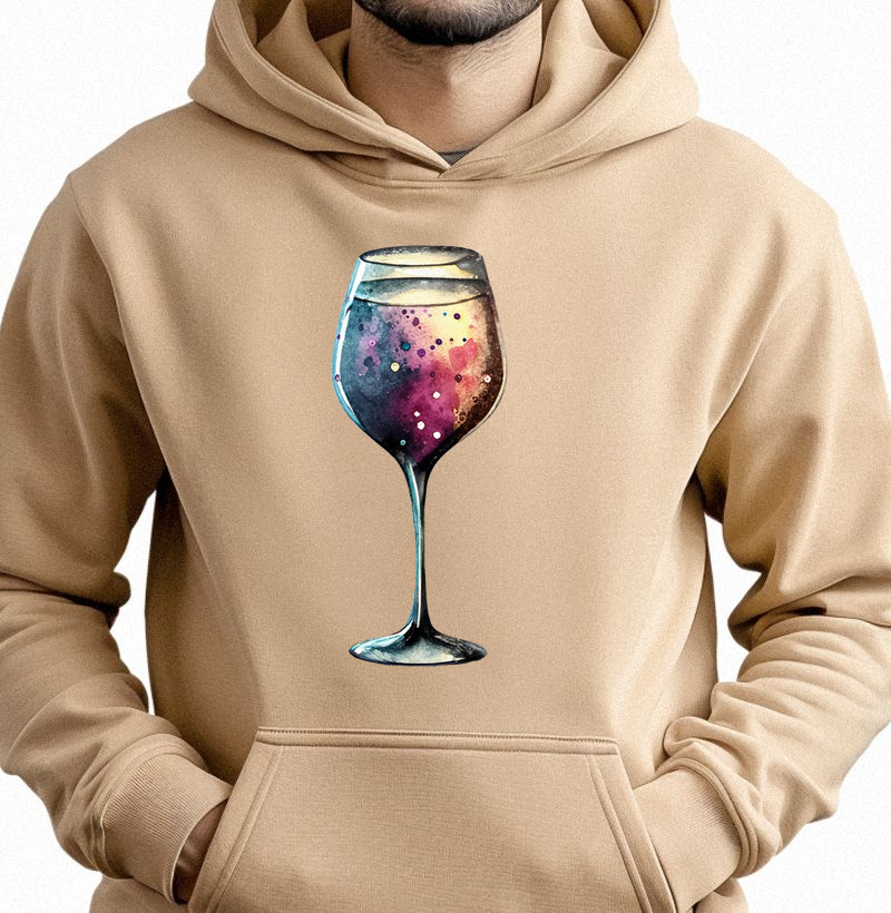 Hoodie Moletom Wine Galaxy