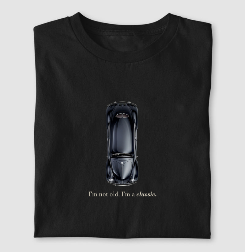 Camiseta estampada hall of fame - fusca classico