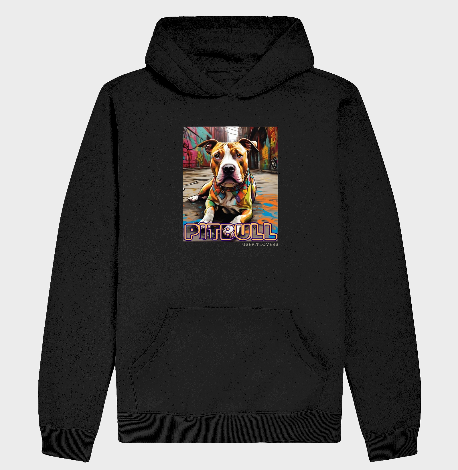PIT BULL GRAFITTE URBANO