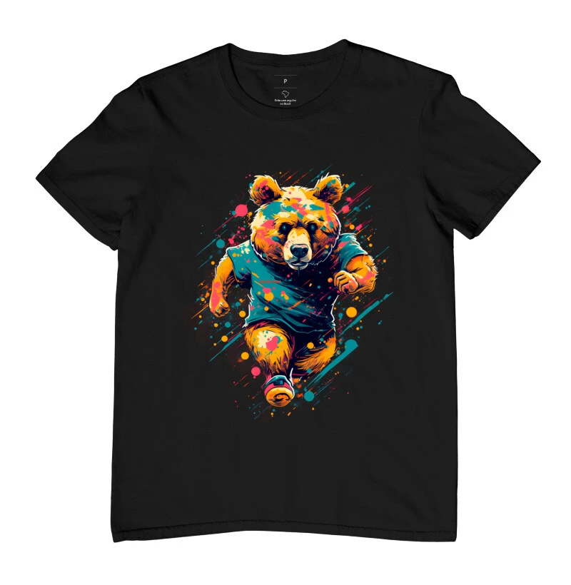 T-shirt Urso Corredor