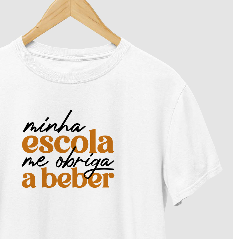 Minha escola me obriga a beber
