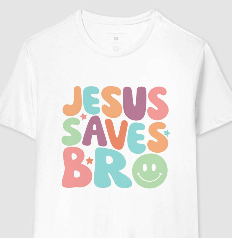 JESUS SAVES BRO COLOR