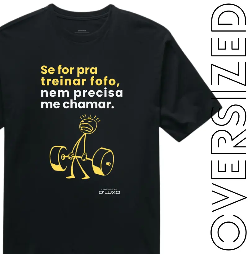 Se for pra treinar fofo