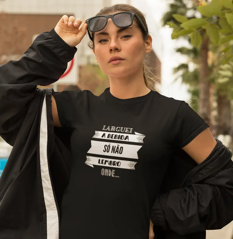 Camiseta ZP Estampada Bebida