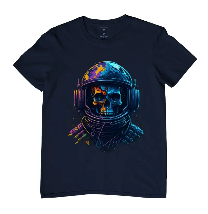 Camiseta Caveira Lunar
