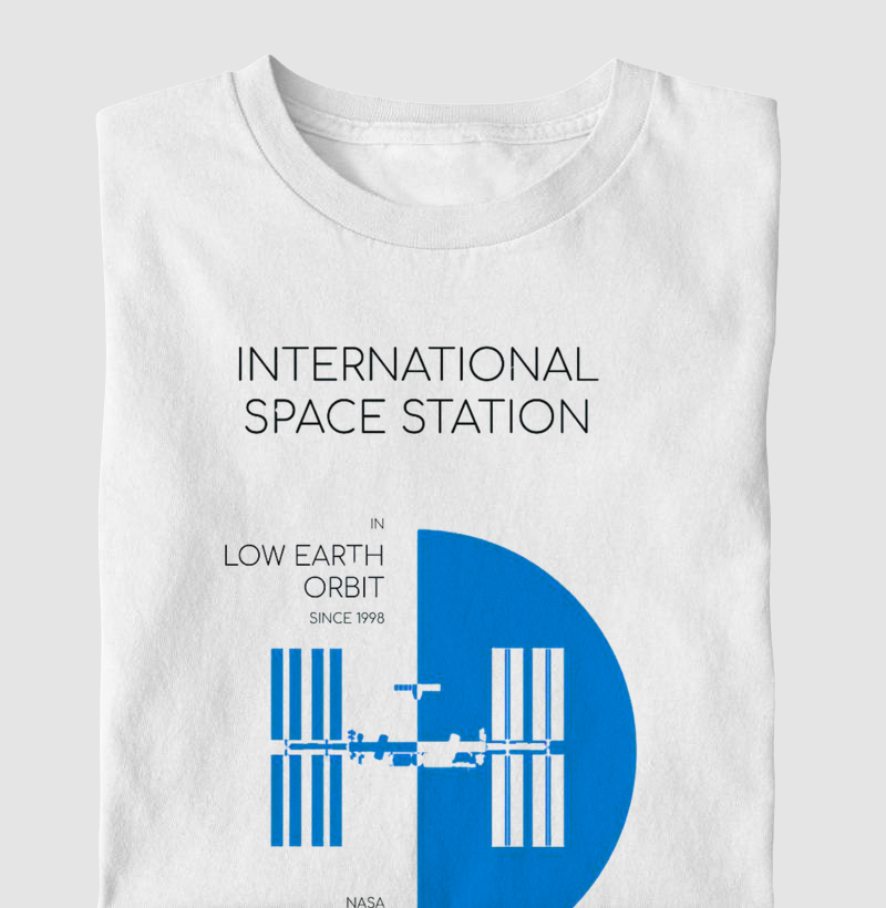 Camisa ISS International Space Station