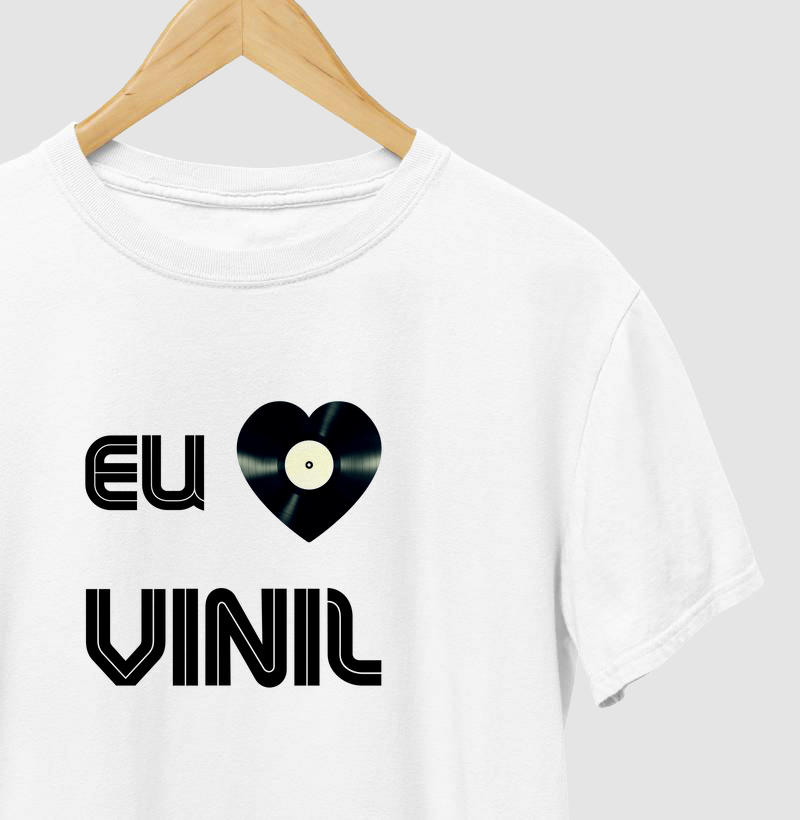 EU AMO VINIL - Preto