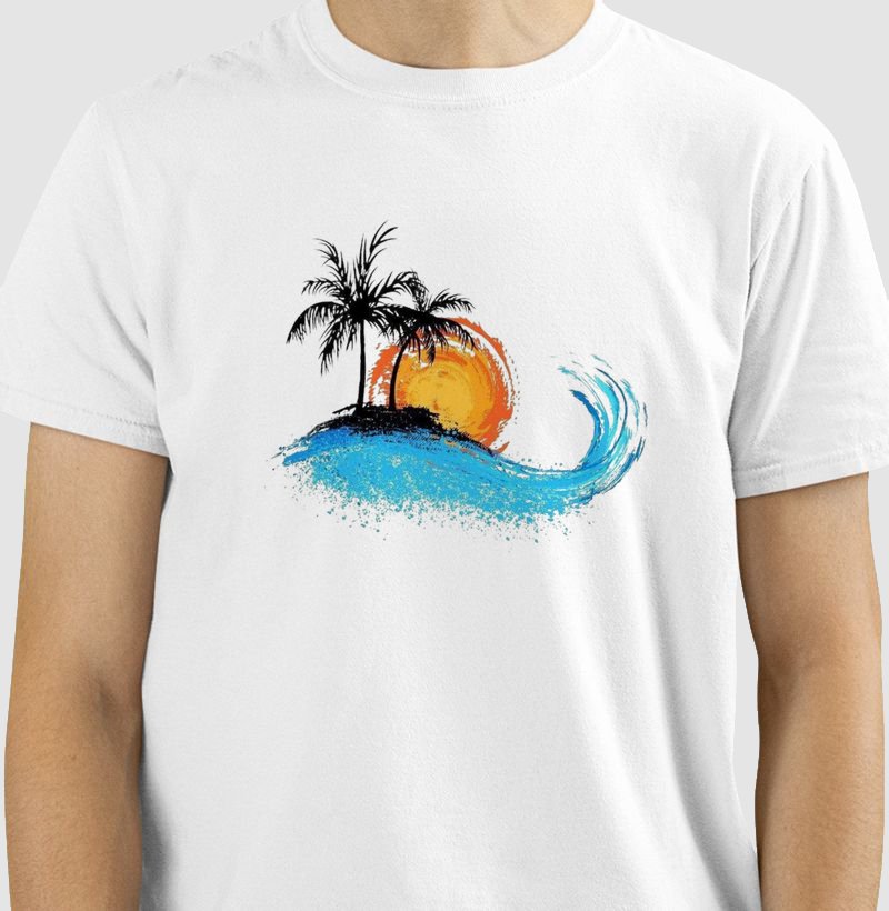Camiseta Mar e Sol