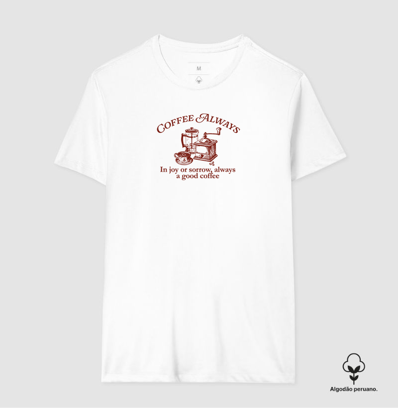 ALGODÃO PERUANO - Coffee Always - Premium