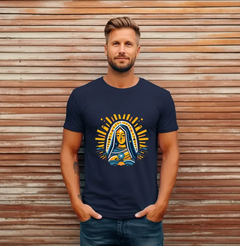 Camiseta Divina: Onde o Sagrado Encontra o Moderno