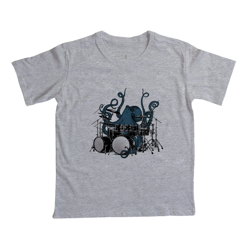 Camiseta Infantil Polvo Batera