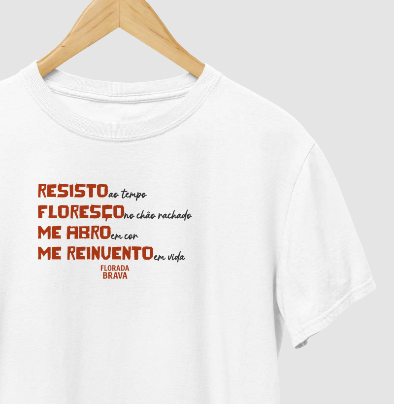 Resisto, Floresço, Me abro, Me reinvento