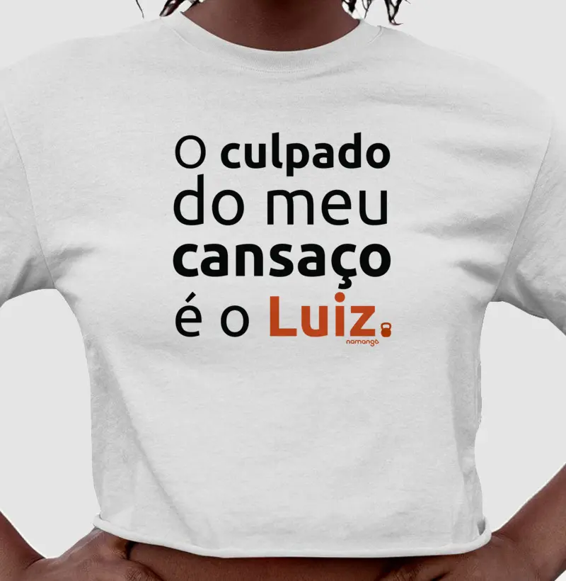 "O Culpado é o Coach" NOME Personalizável (ANTES DE COMPRAR NOS ENVIE PELO WHATSAPP O NOME QUE DESEJA NA ESTAMPA) - 83 9 9677 1628