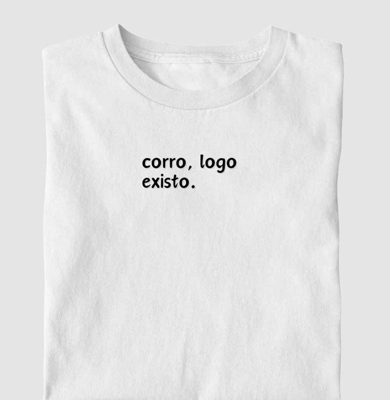 Corro, logo existo