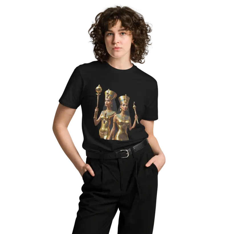 Beleza e Liderança: Adquira a Camiseta Arquétipo Cleópatra e Nefertiti!