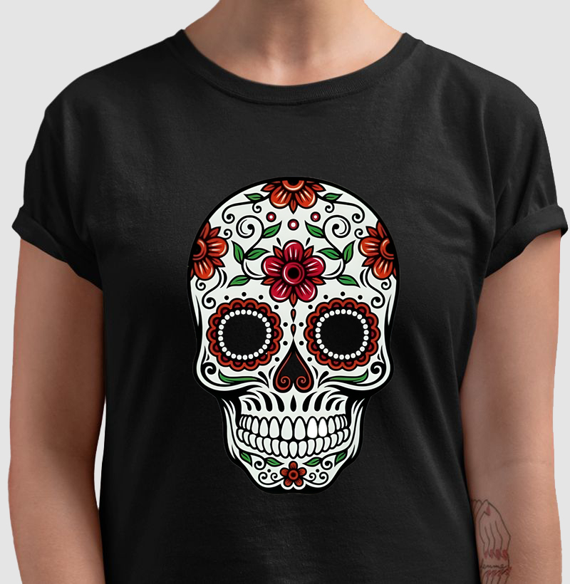 Camiseta Love Skull