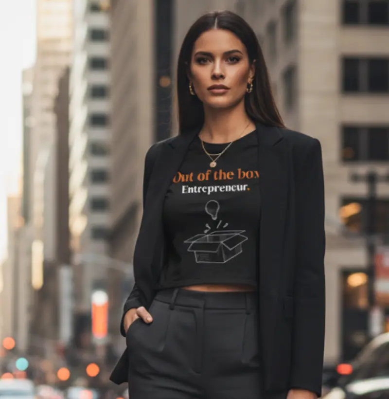 Out of the box. Entrepreneur.