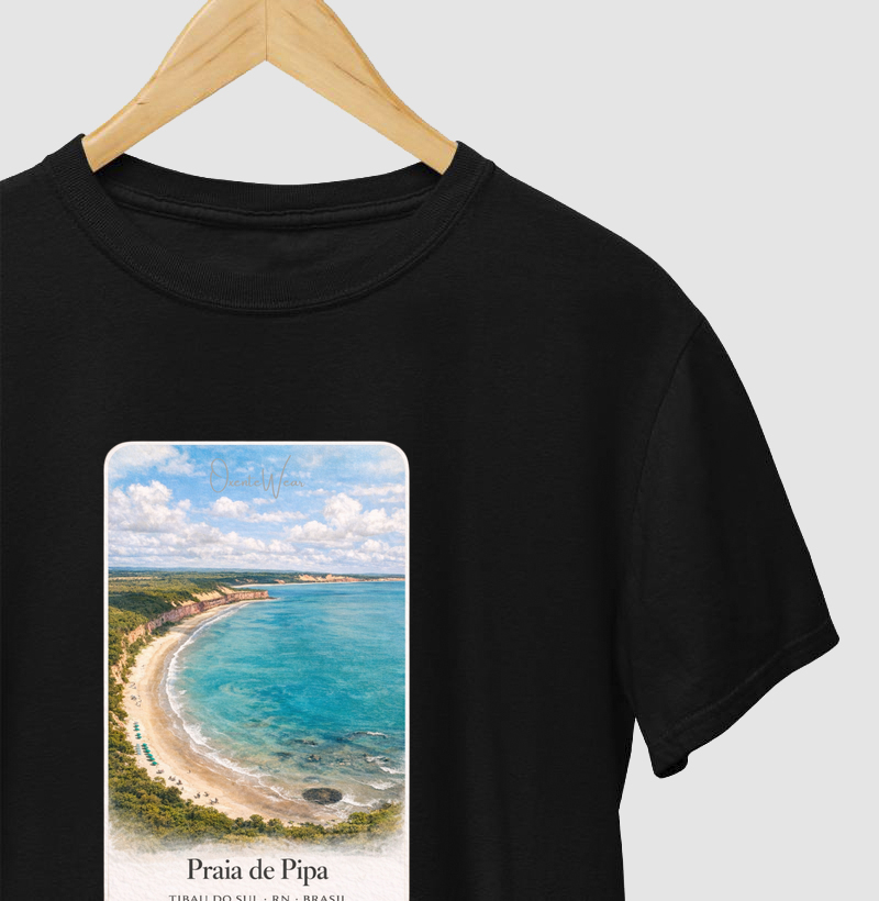 Camiseta Praia de Pipa | OxenteWear
