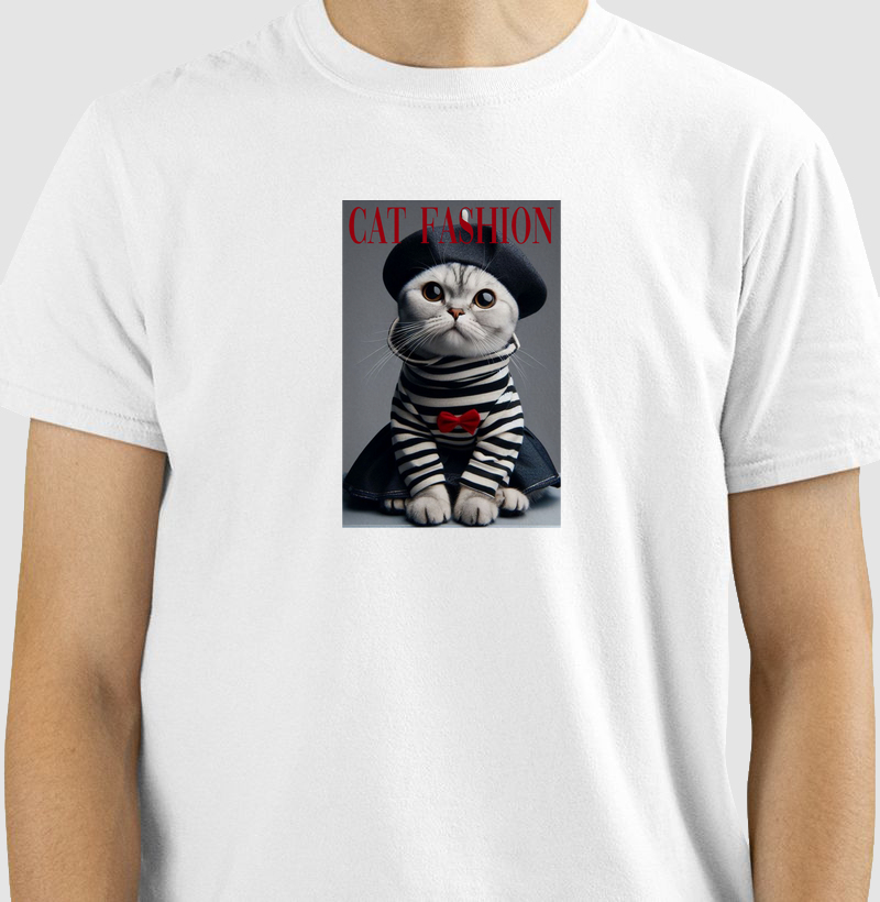 Camiseta gata fashion mariner