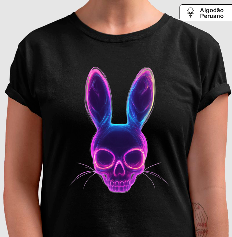 Neon dark rabbit