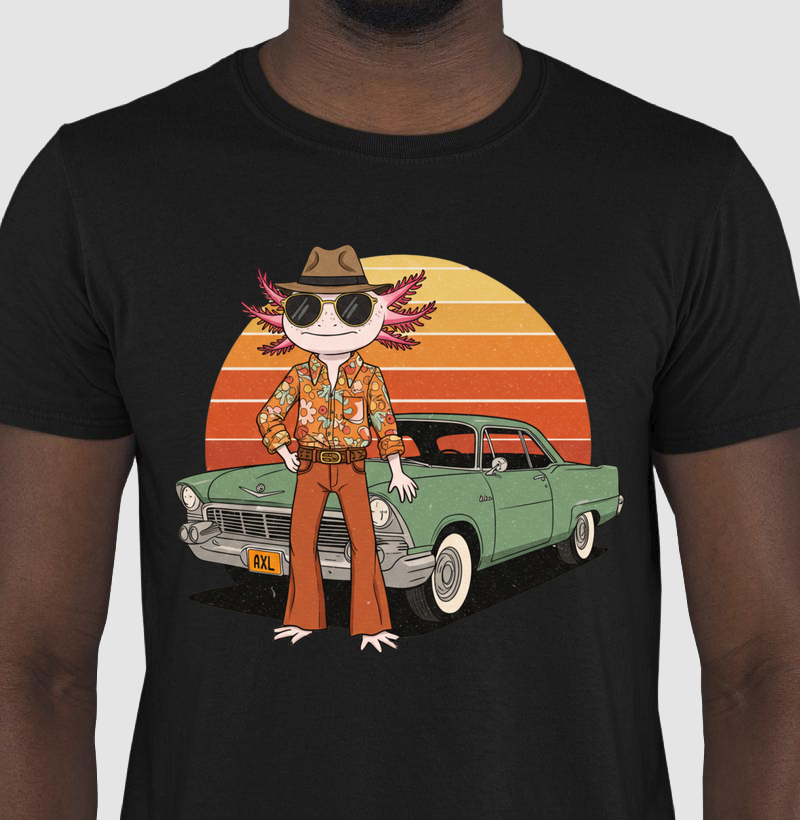 Camiseta - AXL, Anos 70 (01)