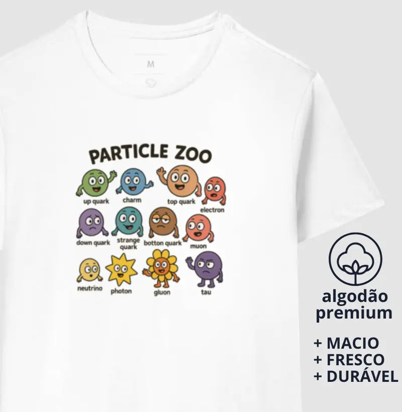 Camiseta Zoológico de Partículas
