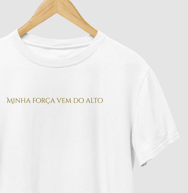 Minha força vem do alto