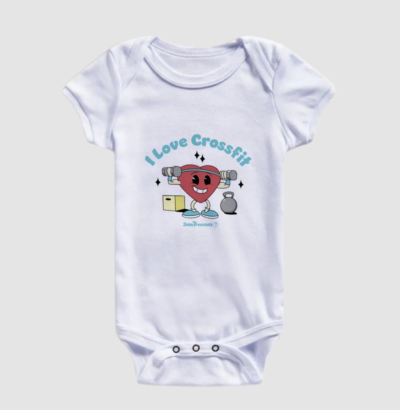 Body Bebê I Love Crossfit