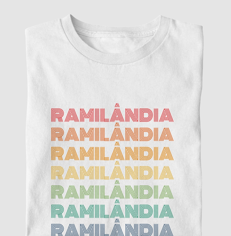 Ramilândia Letreiro Retrô