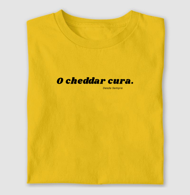 O cheddar cura.