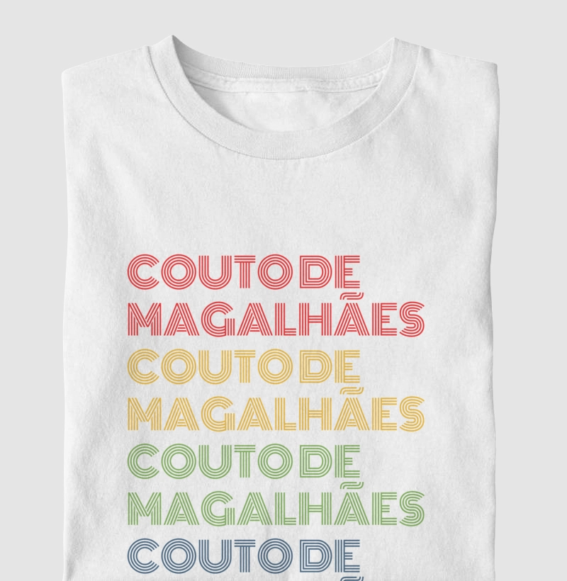 Couto de Magalhães Letreiro Retrô