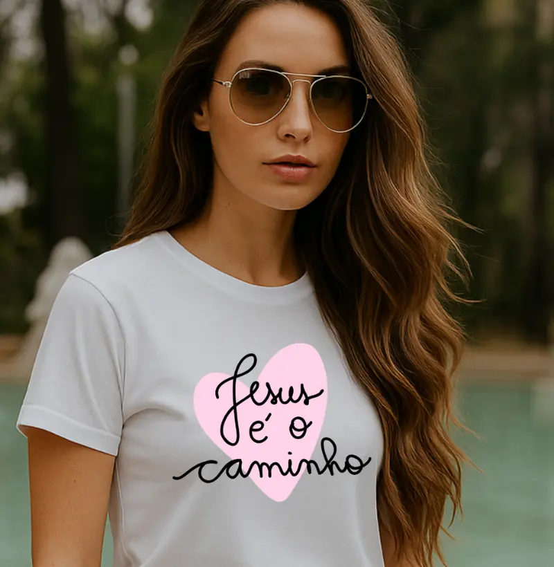 Jesus é o Caminho (Rosa)