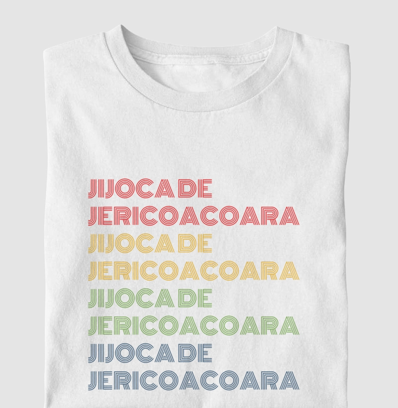 Jijoca de Jericoacoara Letreiro Retrô