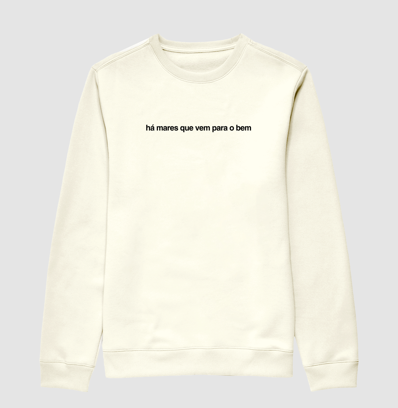 Camiseta "Há Mares Que Vem Para O Bem" | Otimismo e Surfwear | Surf For Fun Wear