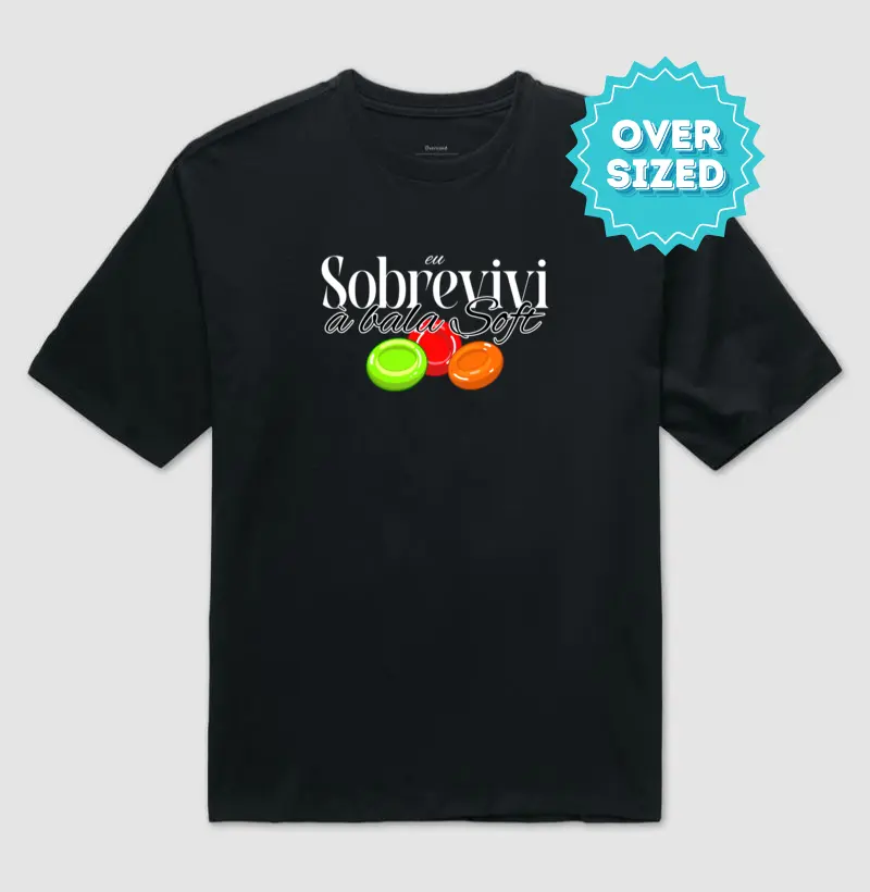 Eu Sobrevivi à Bala Soft (Oversized)