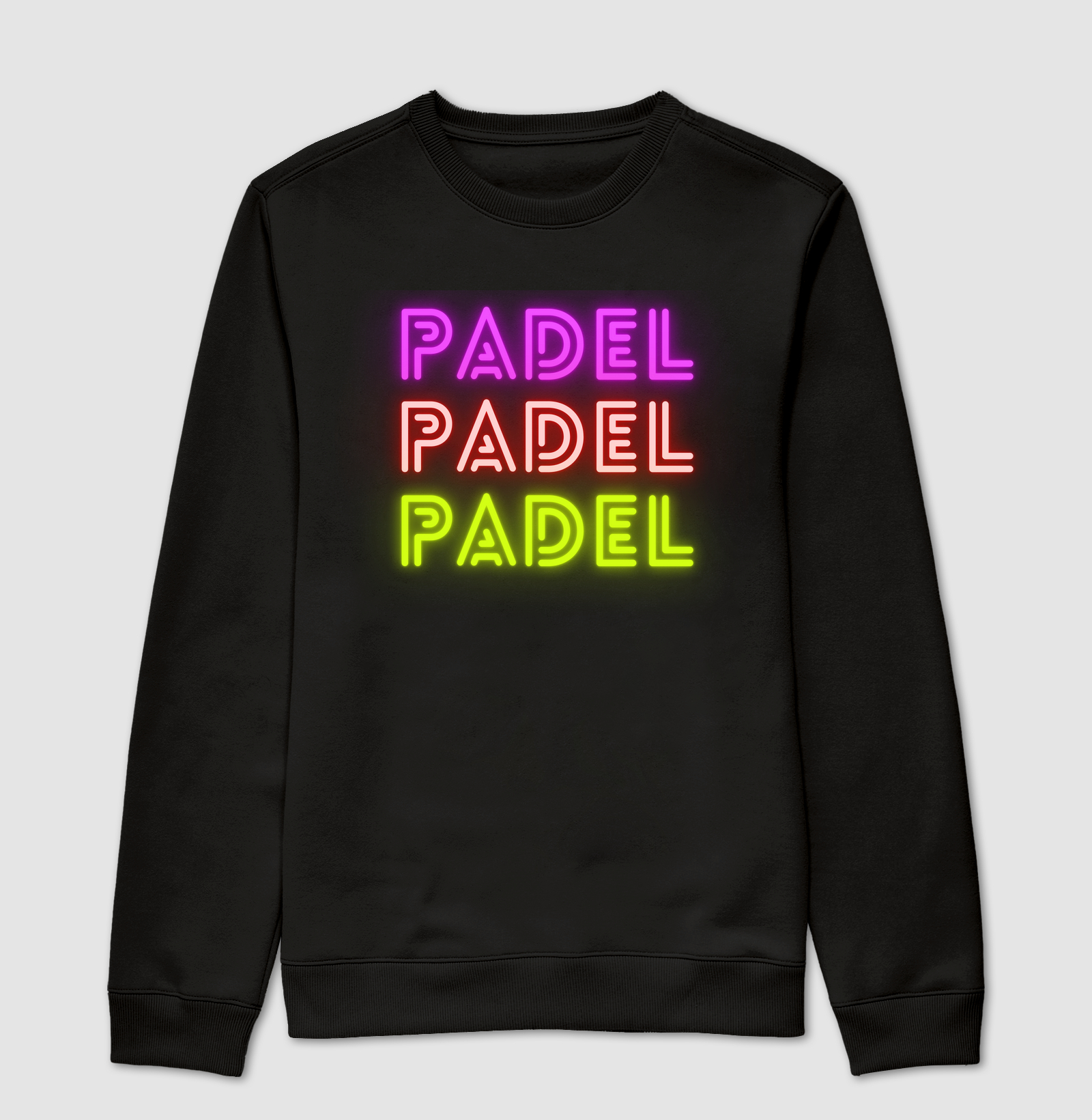 Padel Luminoso Colorido