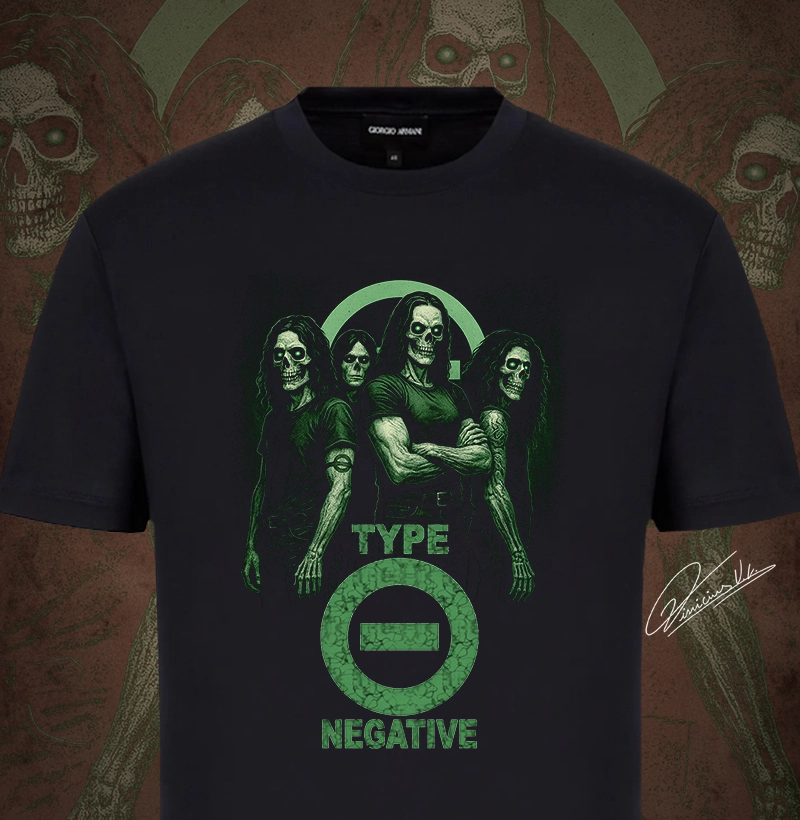 Type Skull Negative