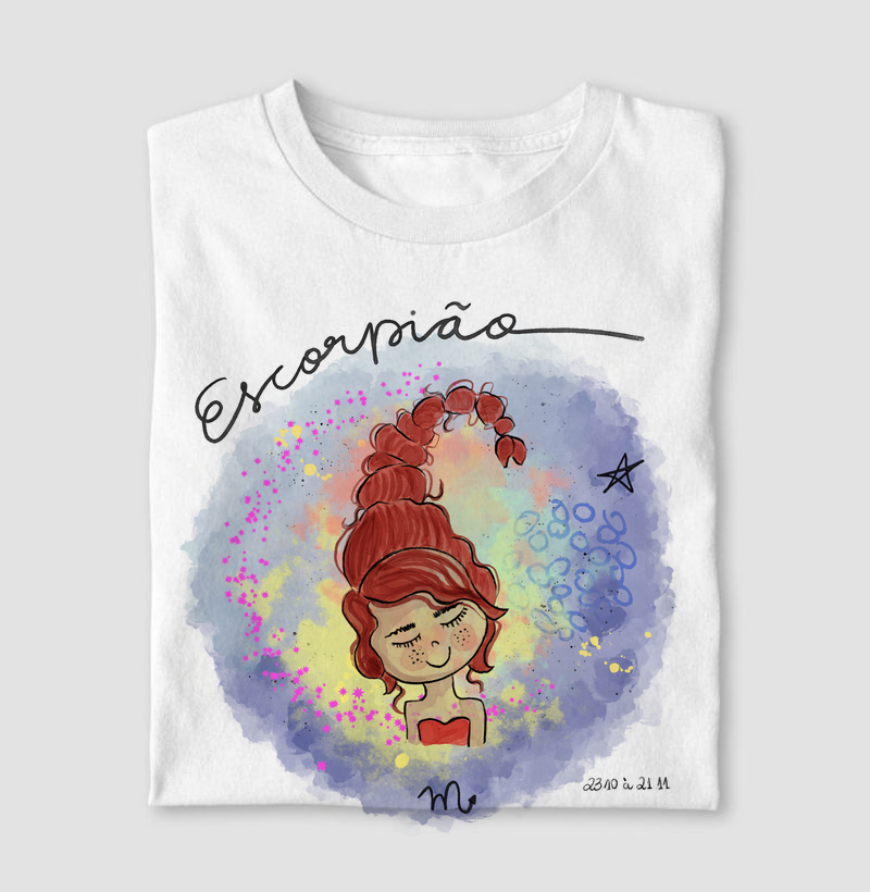 T shirt escorpião
