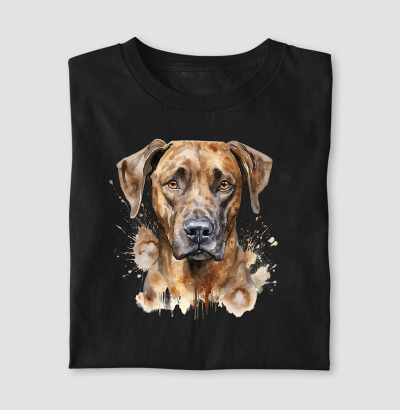 Plott Hound aquarela