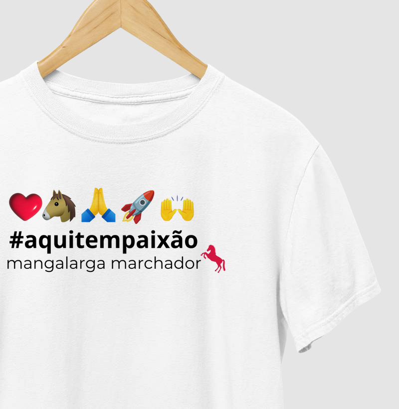 Camisa Aqui tem Paixão mangalarga marchador