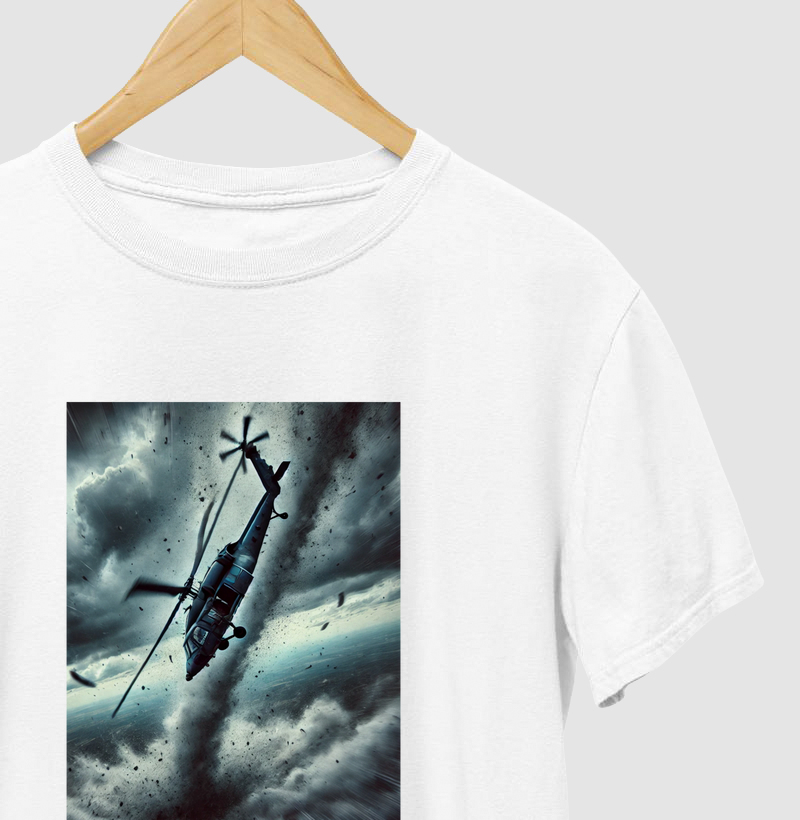 Camiseta Helicóptero Desgovernado